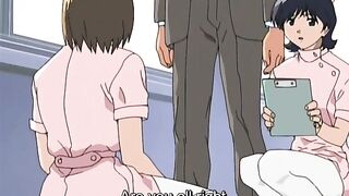 Обучение медсестры с мохнаткой в аниме