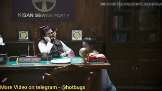 Индийский жесткий секс в офисе с красивой брюнеткой